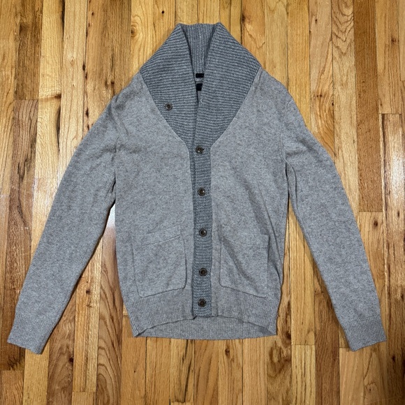 J.Crew Merino Wool-Blend Cardigan Sweater Size S